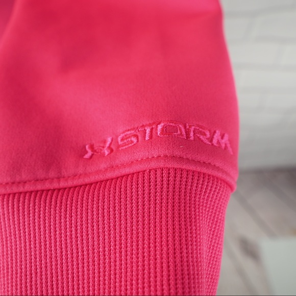 Under Armour Medium hot pink zipper hoodie - Picture 9 of 13